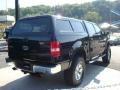 2004 Black Ford F150 Lariat SuperCrew 4x4  photo #29