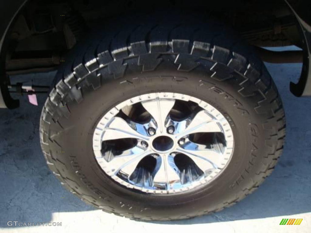 2004 F150 Lariat SuperCrew 4x4 - Black / Black photo #36
