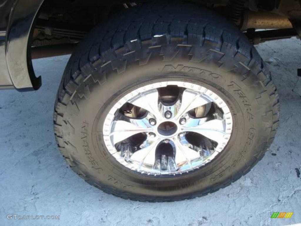2004 F150 Lariat SuperCrew 4x4 - Black / Black photo #38