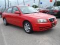 2004 Rally Red Hyundai Elantra GLS Sedan  photo #8