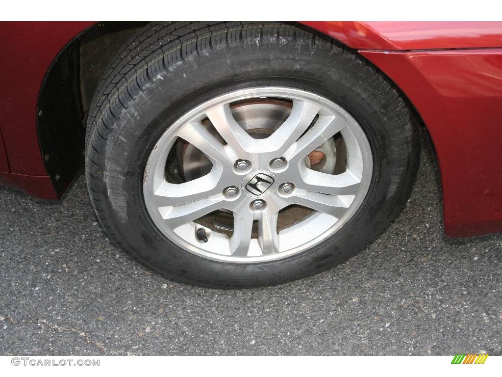 2006 Accord EX-L Sedan - Redondo Red Pearl / Gray photo #20