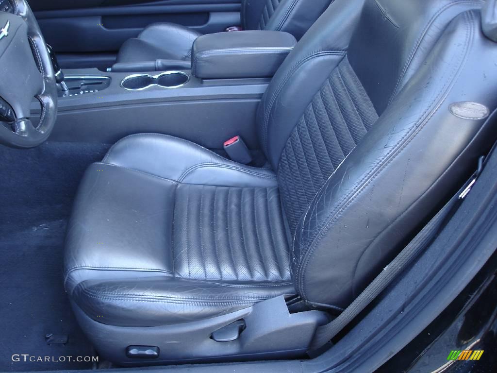 2004 F150 Lariat SuperCrew 4x4 - Black / Black photo #68