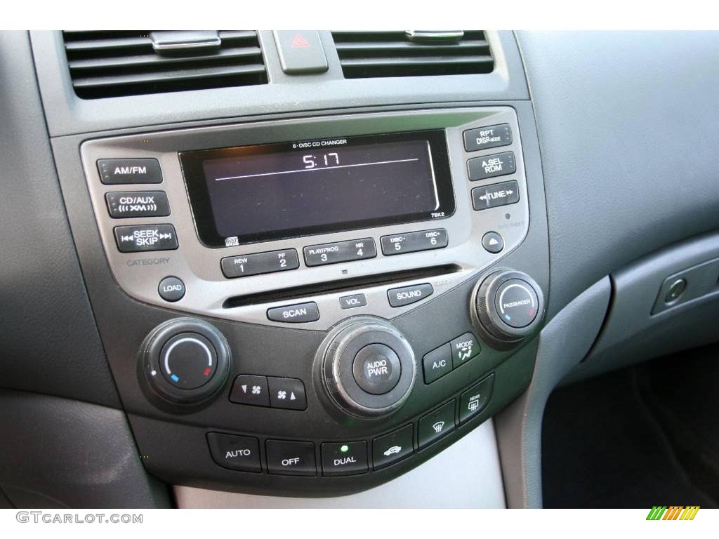 2006 Accord EX-L Sedan - Redondo Red Pearl / Gray photo #22