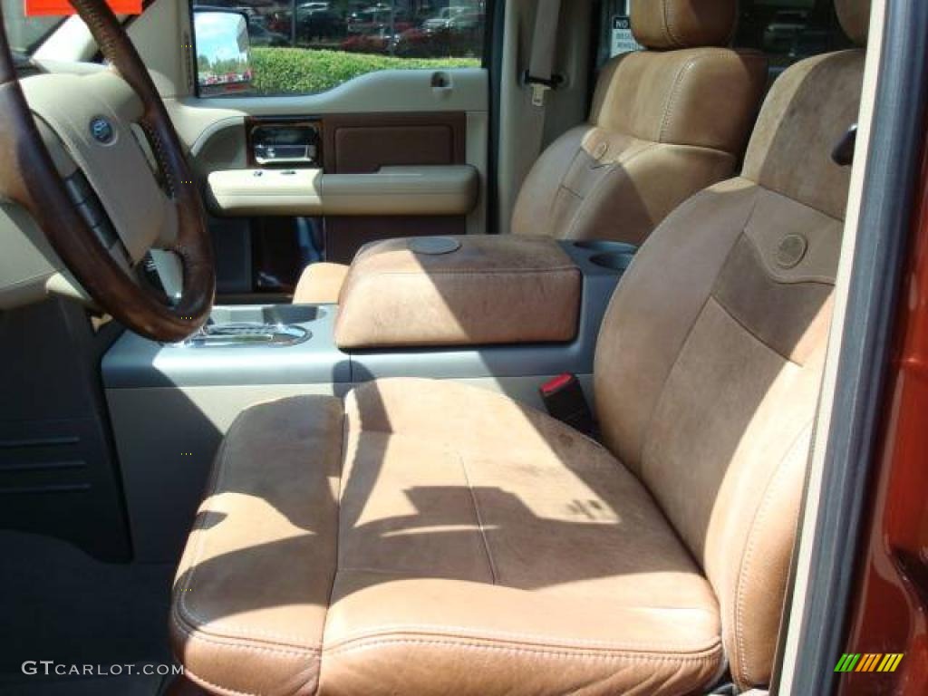 2005 F150 King Ranch SuperCrew 4x4 - Dark Copper Metallic / Castano Brown Leather photo #7