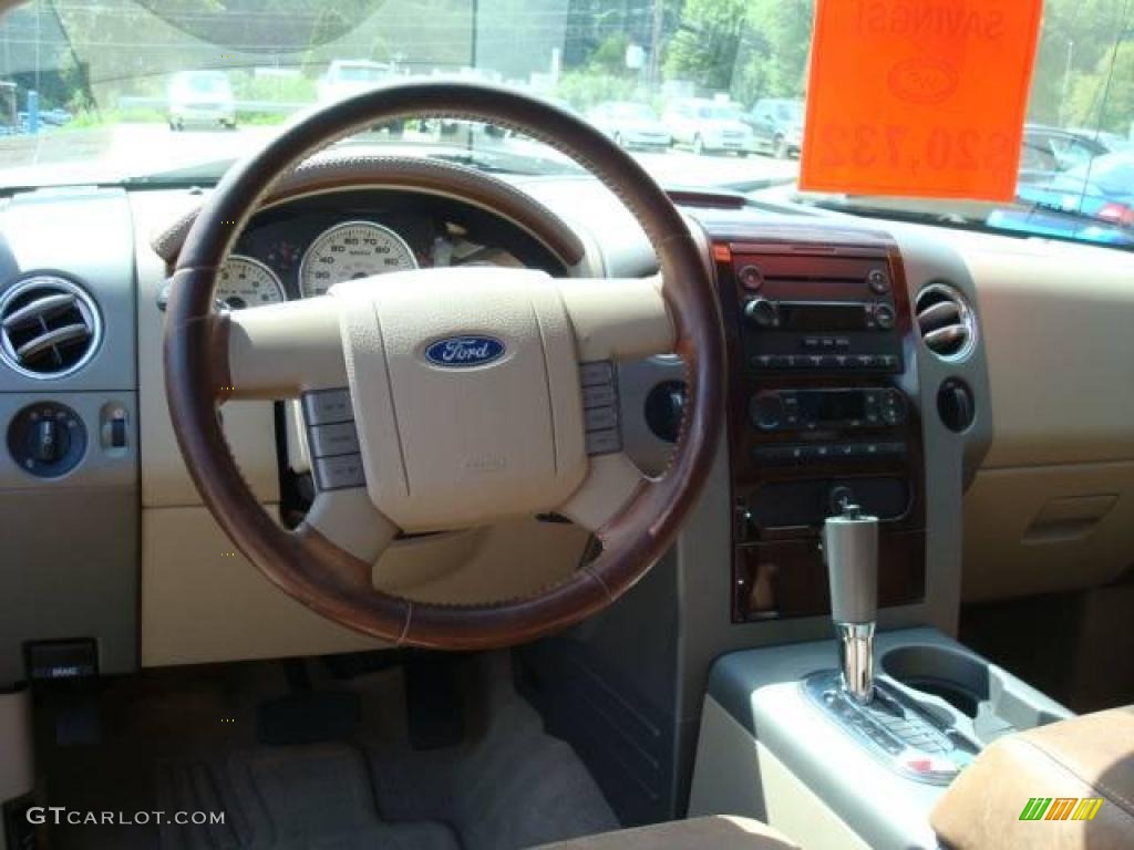 2005 F150 King Ranch SuperCrew 4x4 - Dark Copper Metallic / Castano Brown Leather photo #9