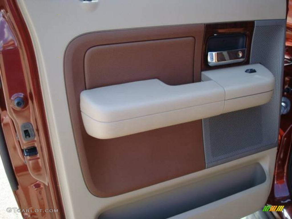 2005 F150 King Ranch SuperCrew 4x4 - Dark Copper Metallic / Castano Brown Leather photo #13