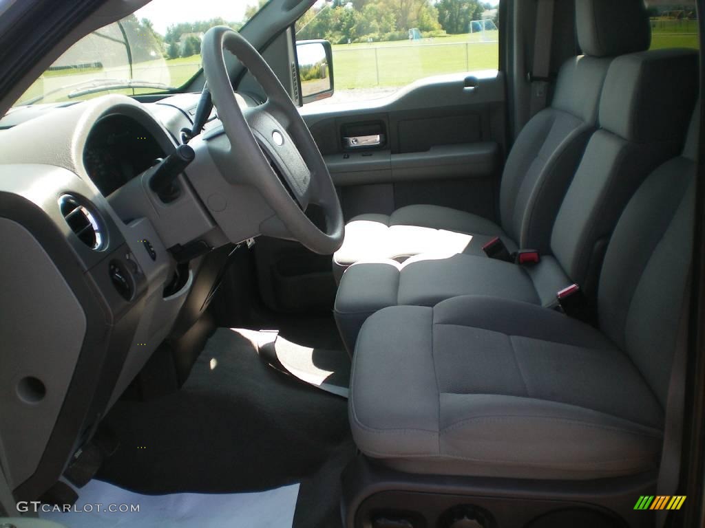 2006 F150 XLT SuperCrew 4x4 - Dark Shadow Grey Metallic / Medium/Dark Flint photo #10
