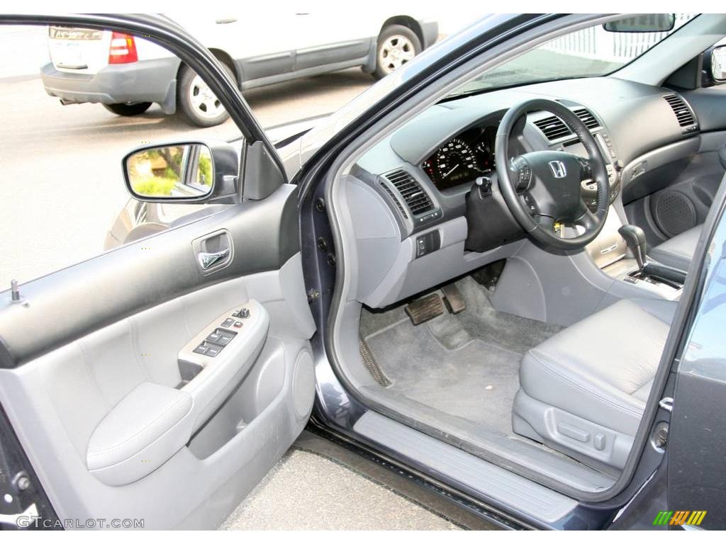 2007 Accord EX Sedan - Graphite Pearl / Gray photo #10