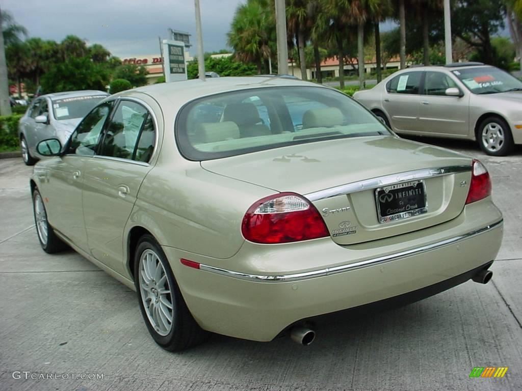2006 S-Type 3.0 - Winter Gold Metallic / Champagne photo #5