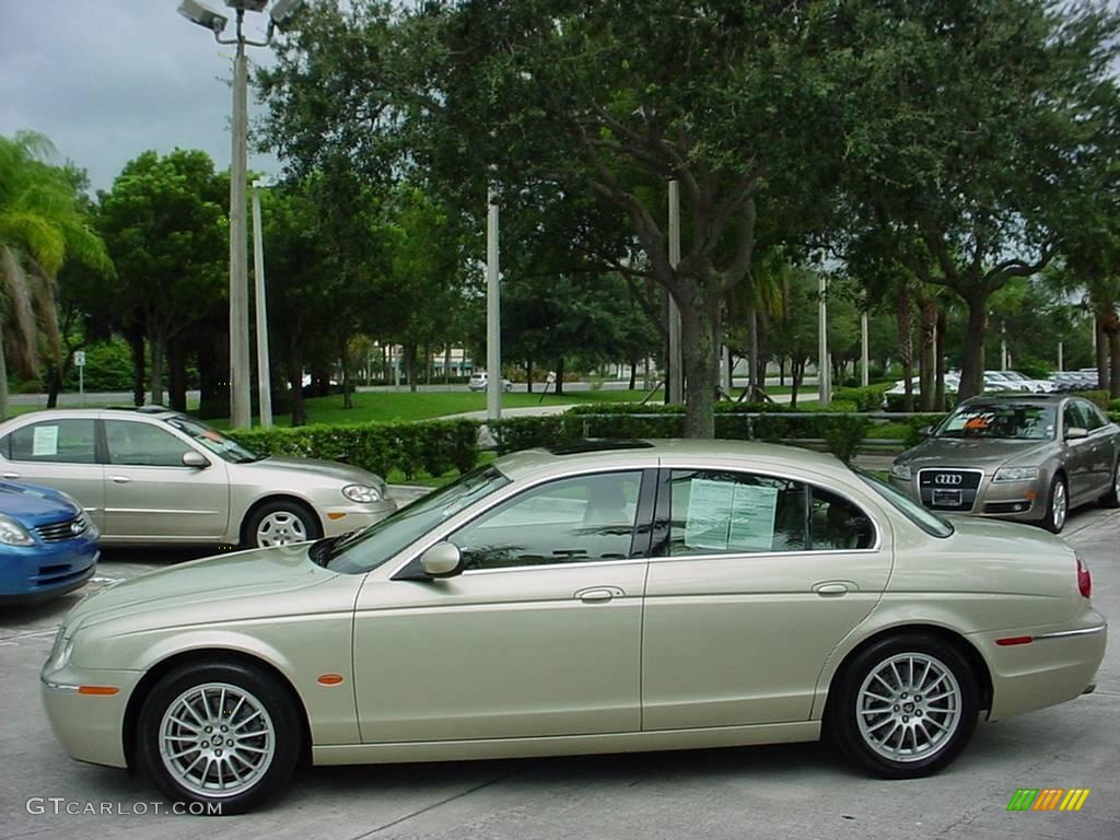 2006 S-Type 3.0 - Winter Gold Metallic / Champagne photo #6