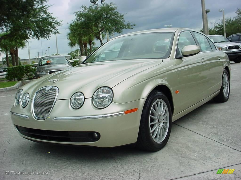 2006 S-Type 3.0 - Winter Gold Metallic / Champagne photo #7