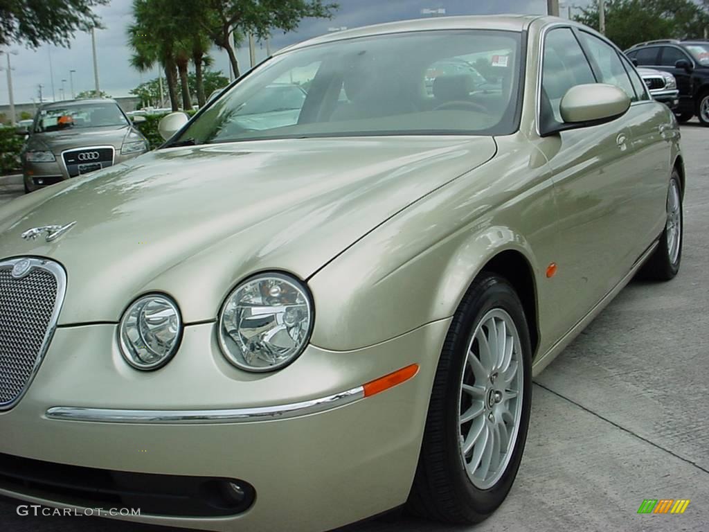 2006 S-Type 3.0 - Winter Gold Metallic / Champagne photo #9