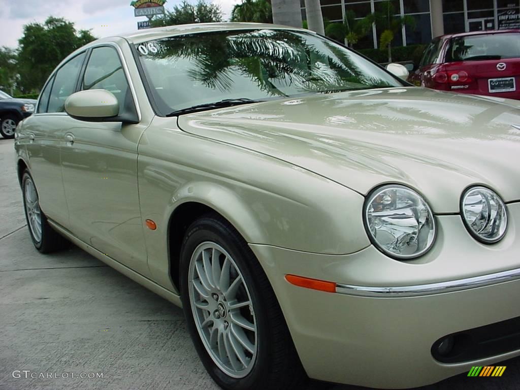 2006 S-Type 3.0 - Winter Gold Metallic / Champagne photo #10