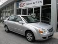 2007 Silver Kia Spectra EX Sedan  photo #1