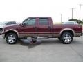 Dark Toreador Red Metallic - F250 Super Duty Lariat Crew Cab 4x4 Photo No. 2