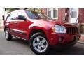 2005 Inferno Red Crystal Pearl Jeep Grand Cherokee Laredo 4x4  photo #2