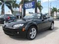 2006 Brilliant Black Mazda MX-5 Miata Roadster  photo #1