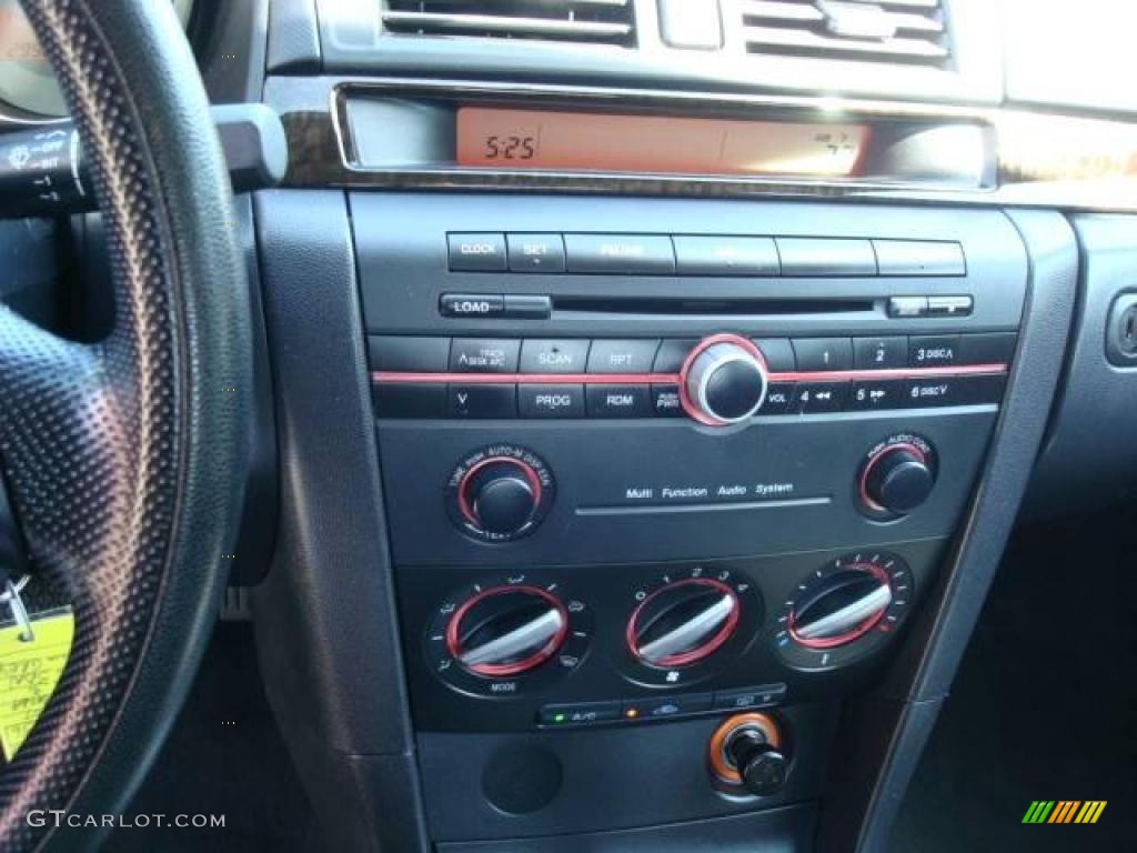 2007 MAZDA3 i Sedan - Galaxy Gray Mica / Black photo #13