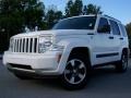 2008 Stone White Jeep Liberty Sport 4x4  photo #5