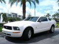 2009 Performance White Ford Mustang V6 Coupe  photo #2