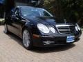 2007 Black Mercedes-Benz E 350 4Matic Sedan  photo #3