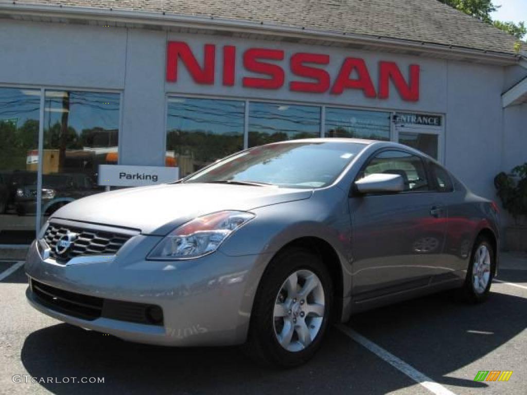 2008 Altima 2.5 S Coupe - Precision Gray Metallic / Charcoal photo #2