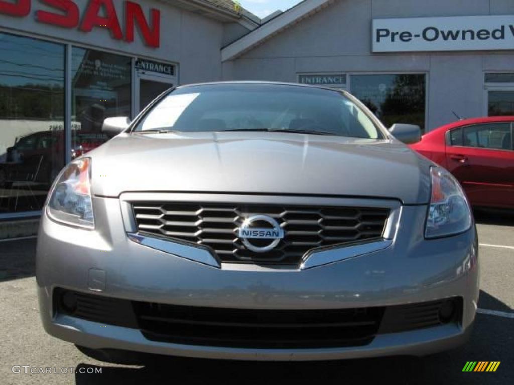 2008 Altima 2.5 S Coupe - Precision Gray Metallic / Charcoal photo #3