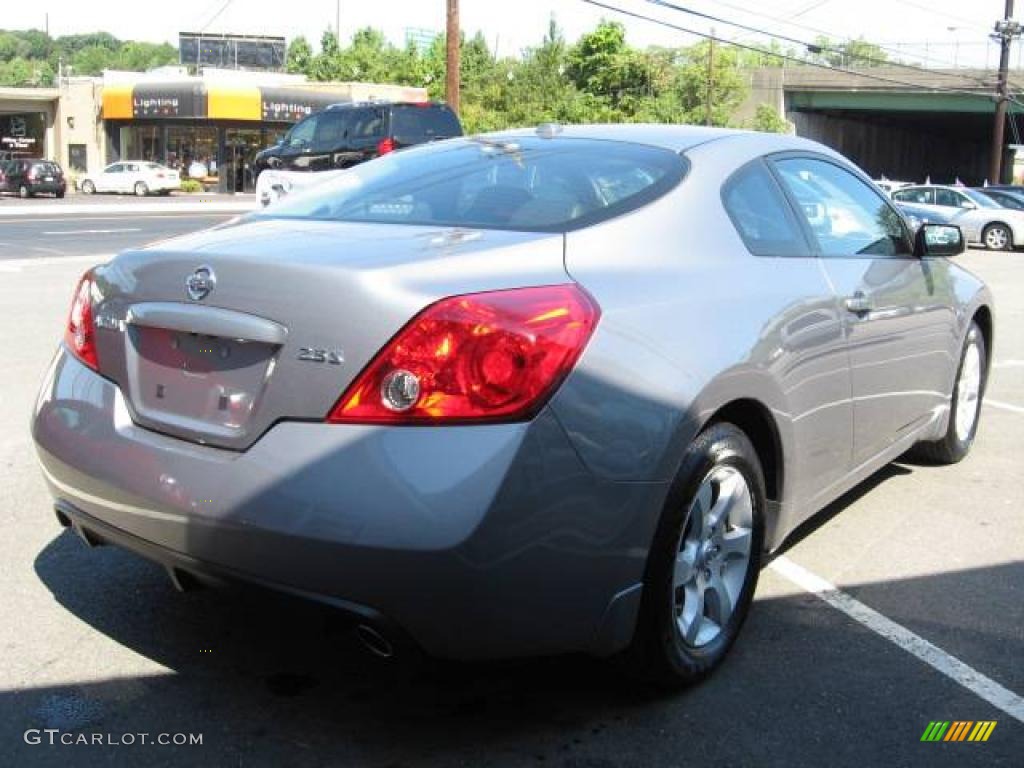 2008 Altima 2.5 S Coupe - Precision Gray Metallic / Charcoal photo #6