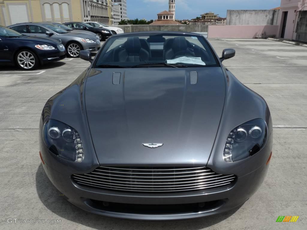 2009 V8 Vantage Roadster - Casino Royale / Obsidian Black photo #2