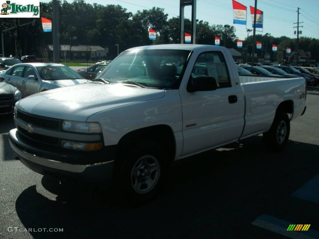 2002 Silverado 1500 Work Truck Regular Cab 4x4 - Summit White / Graphite Gray photo #13