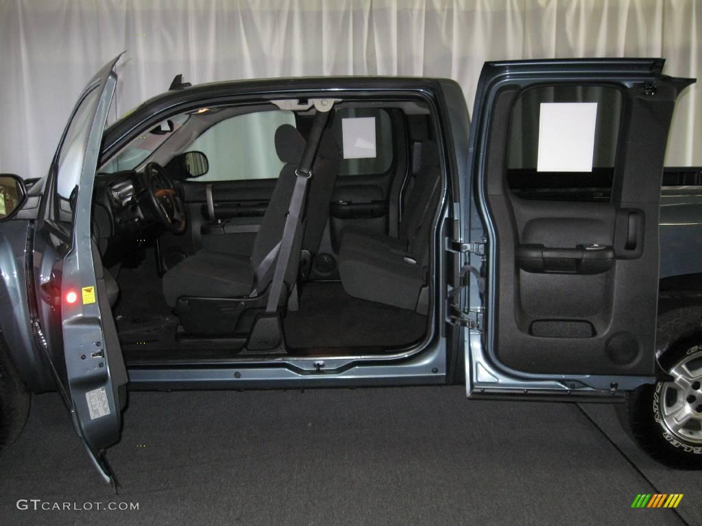 2008 Silverado 1500 LT Extended Cab 4x4 - Blue Granite Metallic / Light Titanium/Ebony Accents photo #15