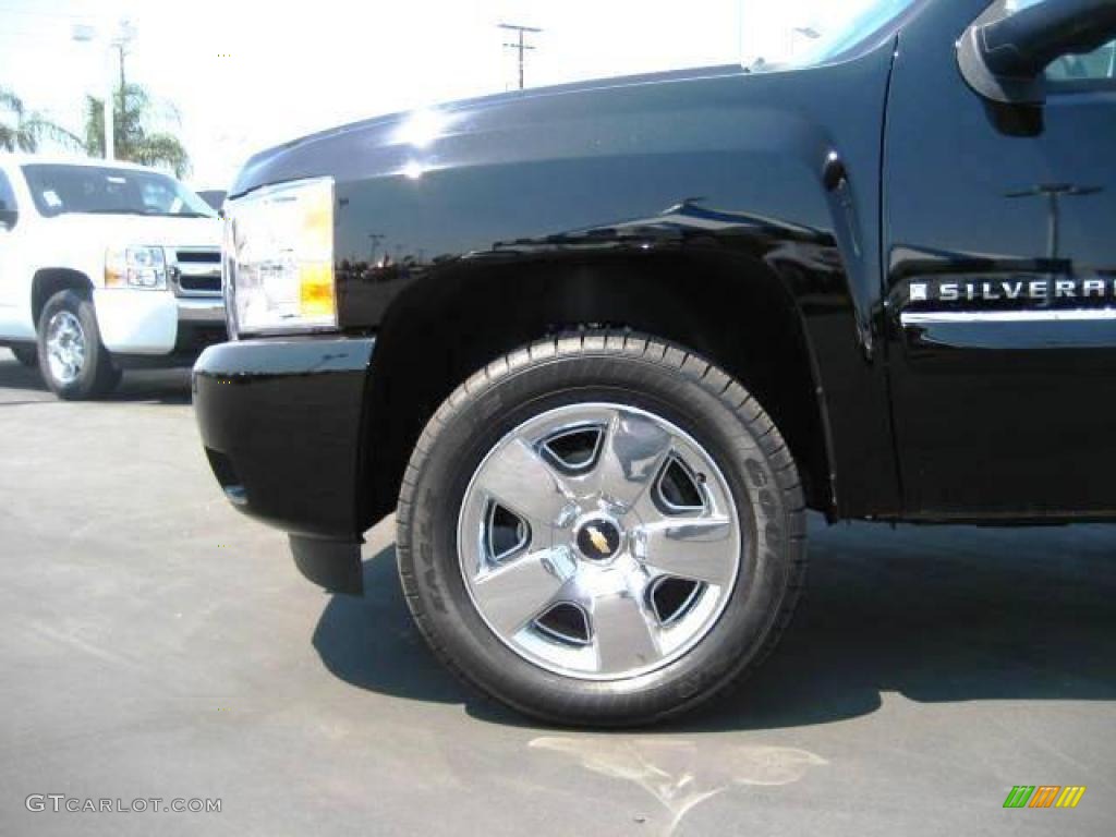 2009 Silverado 1500 LT Extended Cab - Black / Ebony photo #12