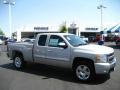 2009 Silver Birch Metallic Chevrolet Silverado 1500 LT Extended Cab  photo #1