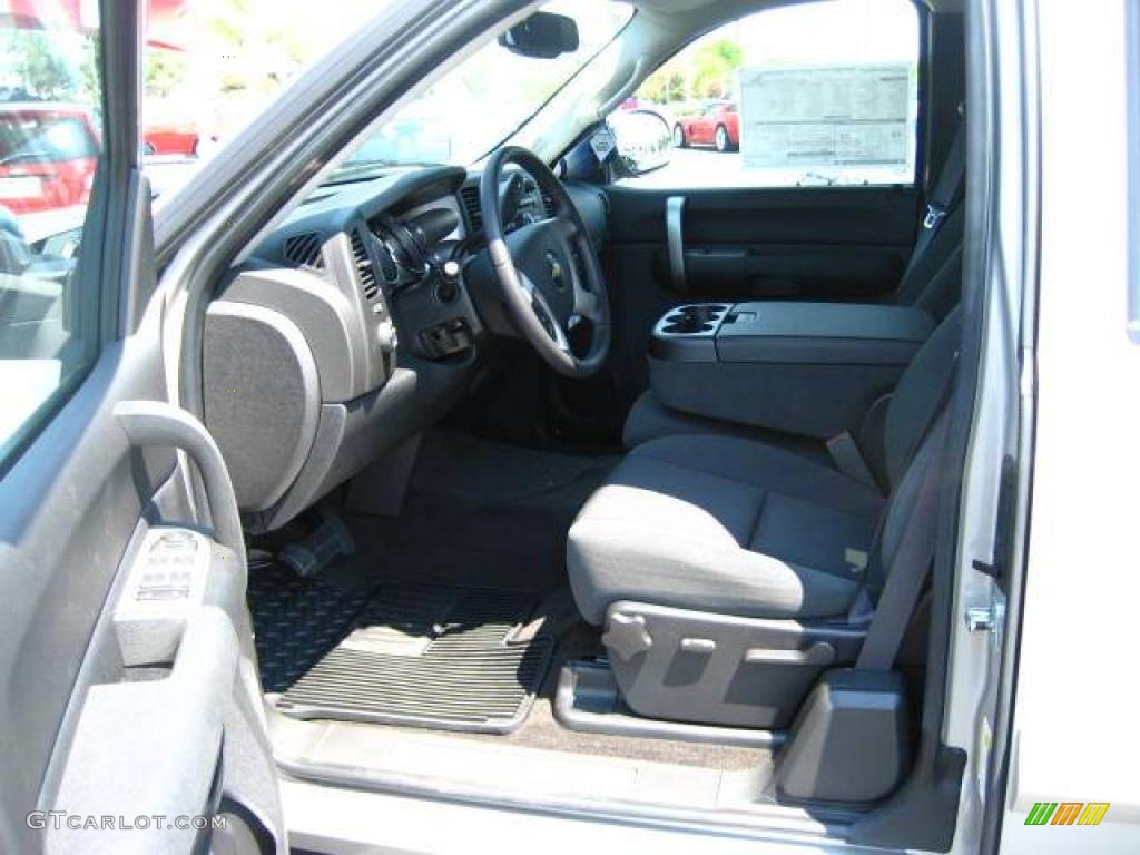 2009 Silverado 1500 LT Extended Cab - Silver Birch Metallic / Ebony photo #13