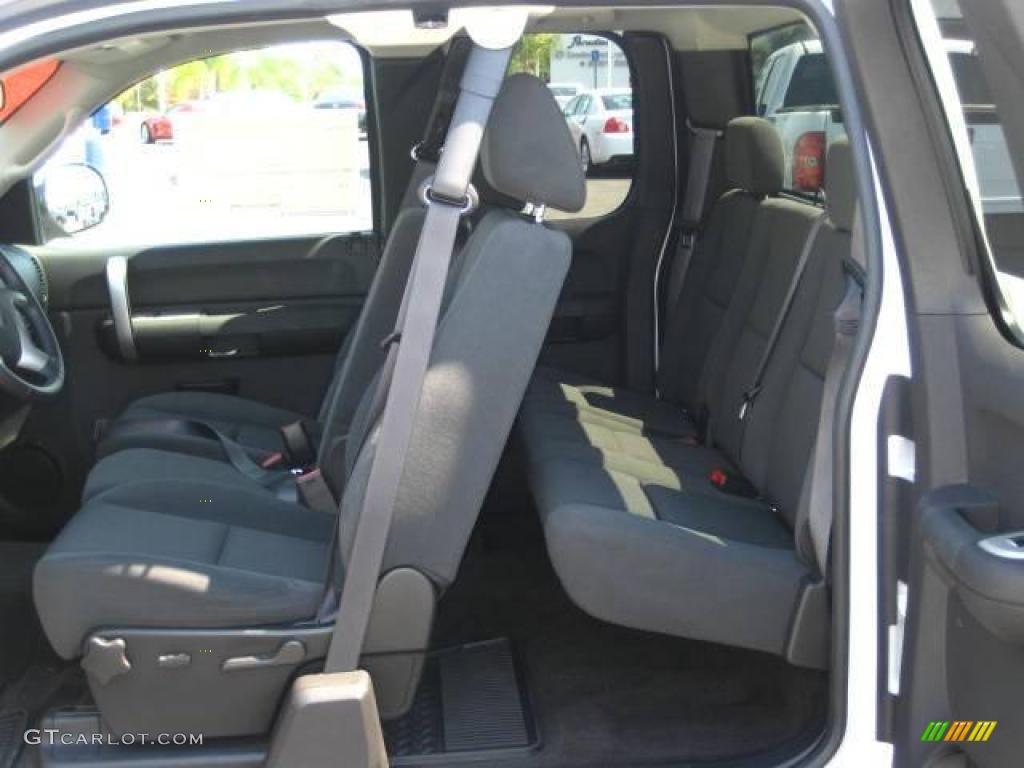 2009 Silverado 1500 LT Extended Cab - Summit White / Ebony photo #12