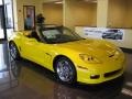 2010 Velocity Yellow Chevrolet Corvette Grand Sport Convertible  photo #1