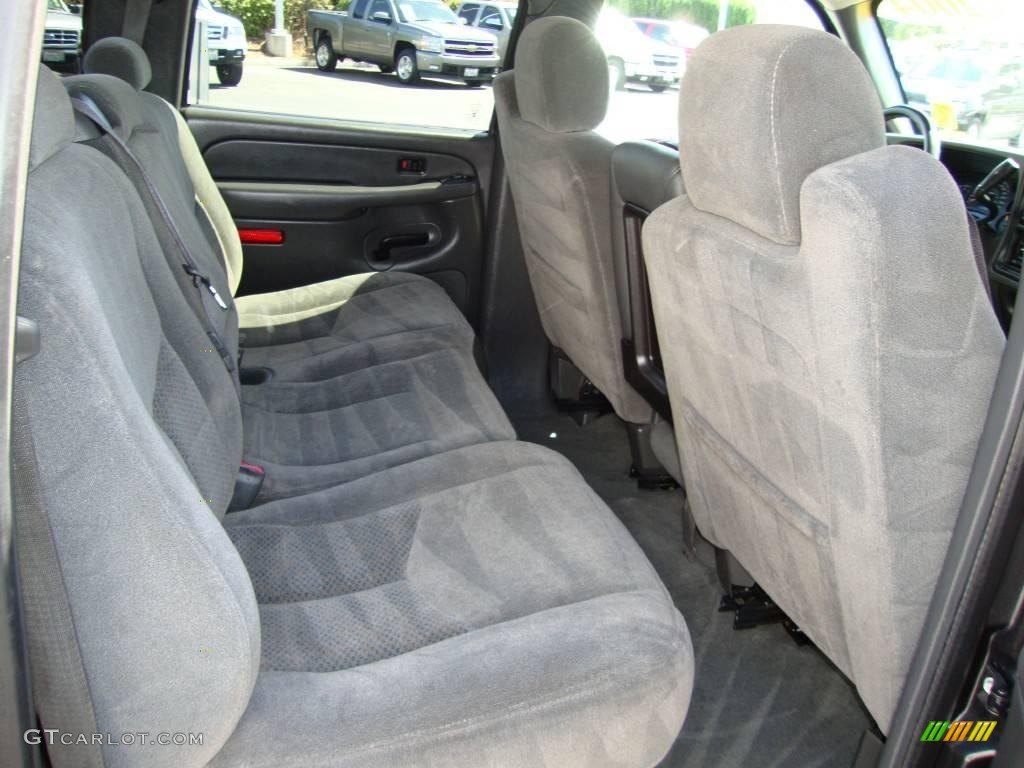 2004 Silverado 1500 LS Crew Cab - Dark Gray Metallic / Dark Charcoal photo #11