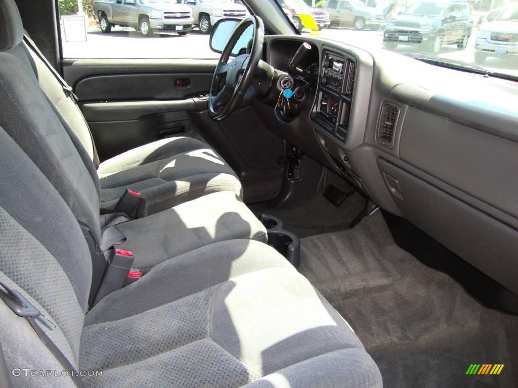 2004 Silverado 1500 LS Crew Cab - Dark Gray Metallic / Dark Charcoal photo #12