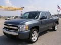 2008 Blue Granite Metallic Chevrolet Silverado 1500 LT Crew Cab  photo #7