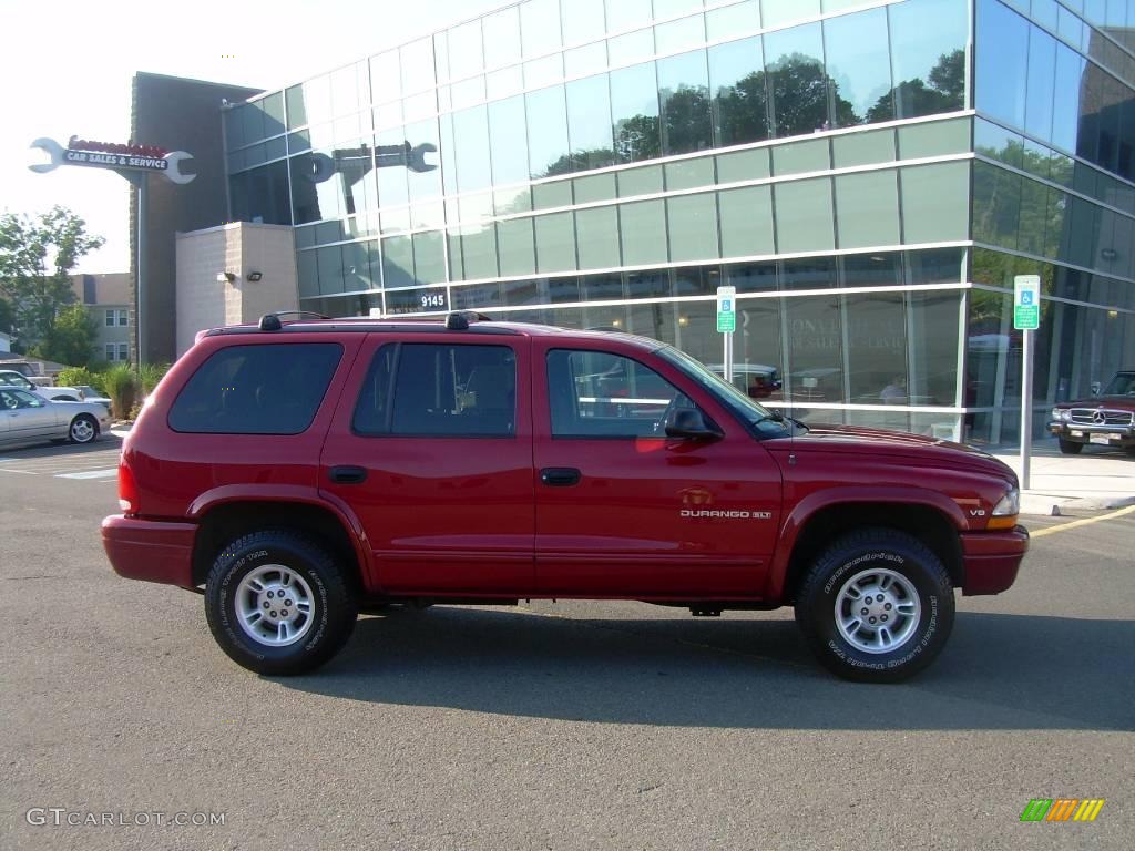 2000 Durango SLT 4x4 - Chili Pepper Red Pearl / Agate Black photo #1