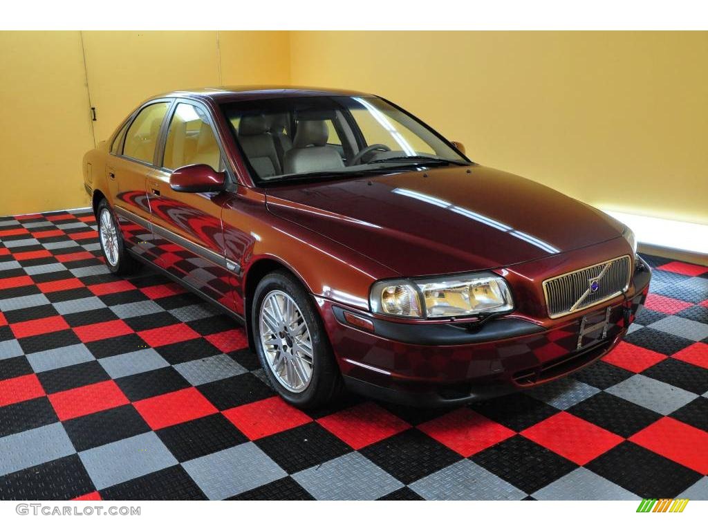 2002 S80 2.9 - Venetian Red Metallic / Sand Beige photo #1