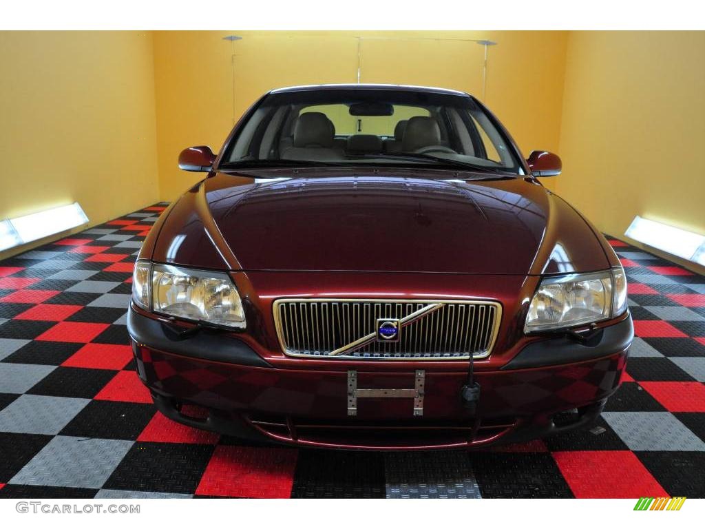 2002 S80 2.9 - Venetian Red Metallic / Sand Beige photo #2