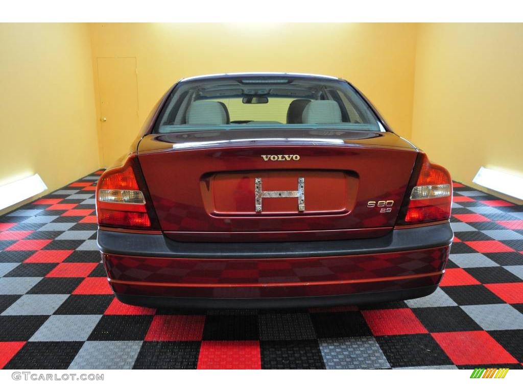2002 S80 2.9 - Venetian Red Metallic / Sand Beige photo #5