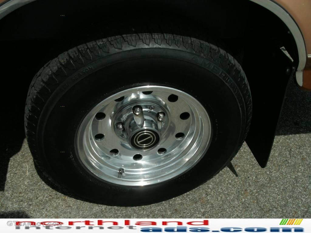1995 F150 XLT Regular Cab - Light Santa Fe Pearl Metallic / Beige photo #12
