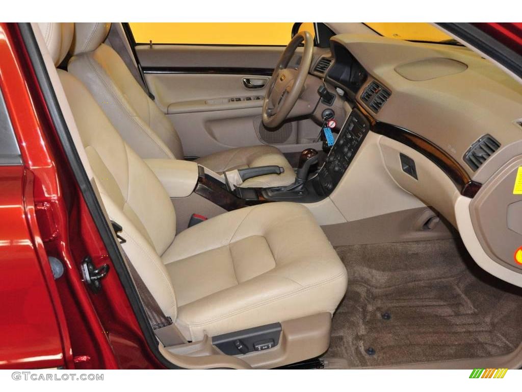 2002 S80 2.9 - Venetian Red Metallic / Sand Beige photo #16