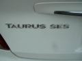 2001 Vibrant White Ford Taurus SES  photo #21