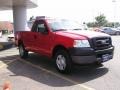 2005 Bright Red Ford F150 XL Regular Cab  photo #3