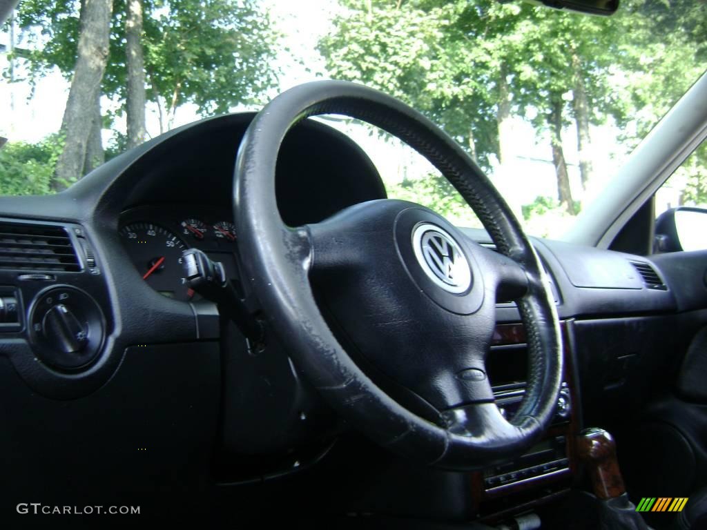 2000 Jetta GLX VR6 Sedan - Black / Black photo #18