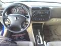 2004 Vivid Blue Pearl Honda Civic EX Coupe  photo #5