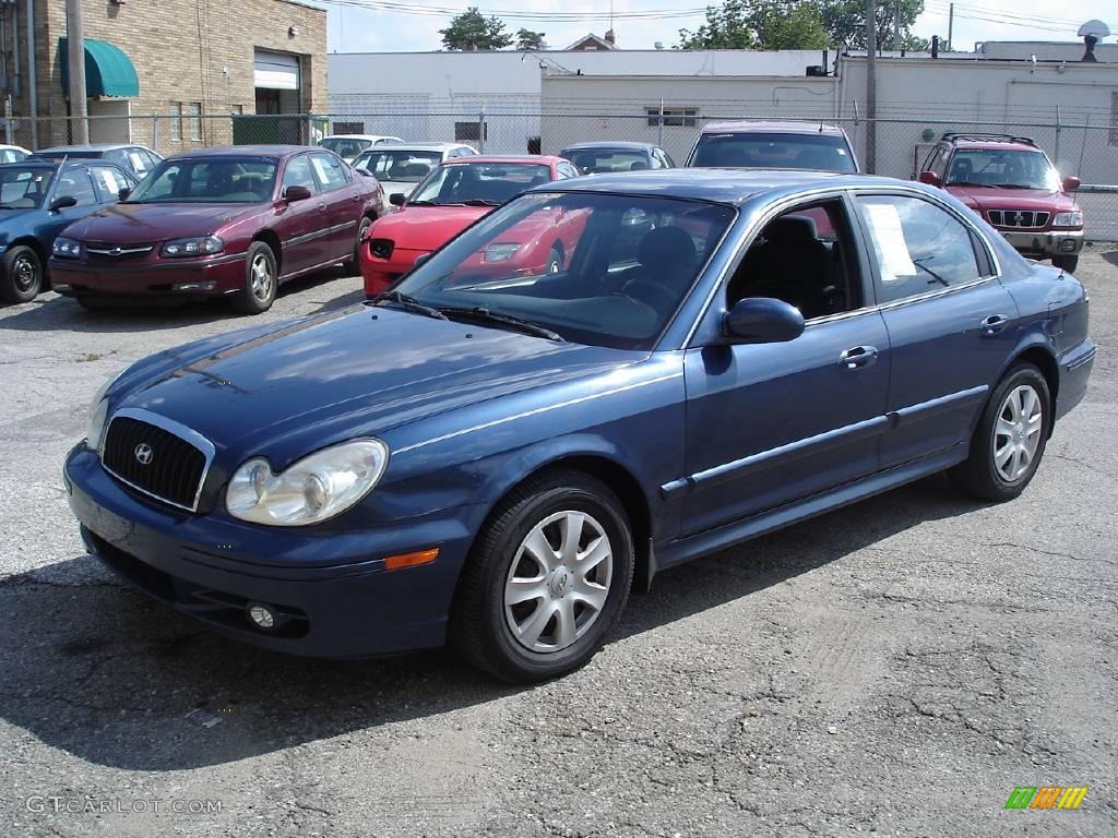 2004 Sonata  - Ardor Blue / Black photo #1